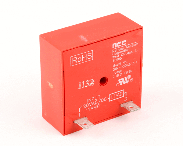 Duke 153324 Timer,Delay 120V, 2 Second Fixed (DUK153324)
