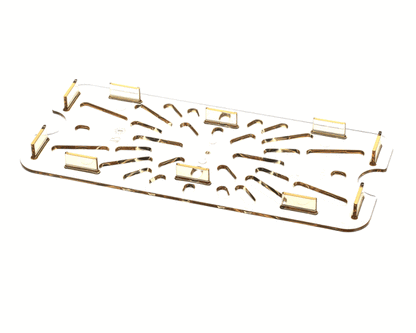 Duke 156818 Shelf,Drain 1/3 Size-Amber 6-15/16 X 12- (DUK156818)