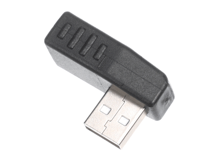 Duke 166184 Usb. 2.0 Male To Female Rt. Angle Adapte (DUK166184)