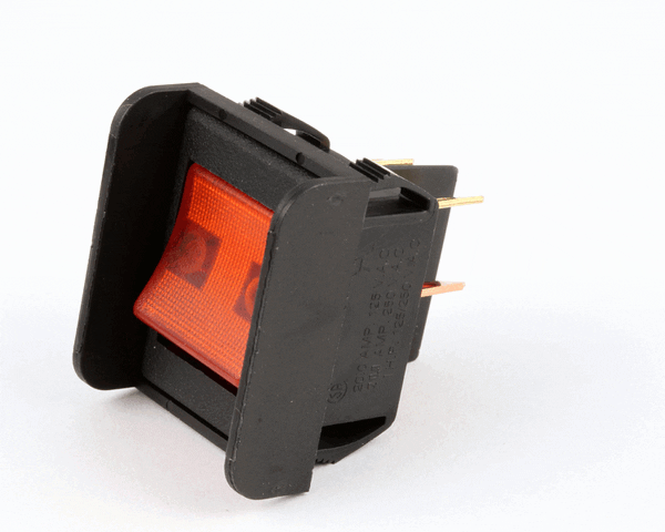 Duke 212280 amber Lighted Switch, 250V (DUK212280)