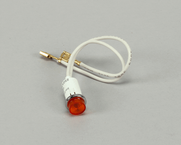 Duke DUK215555 indicator, lamp, amber, 250V replaces 215555 (DUK215555)