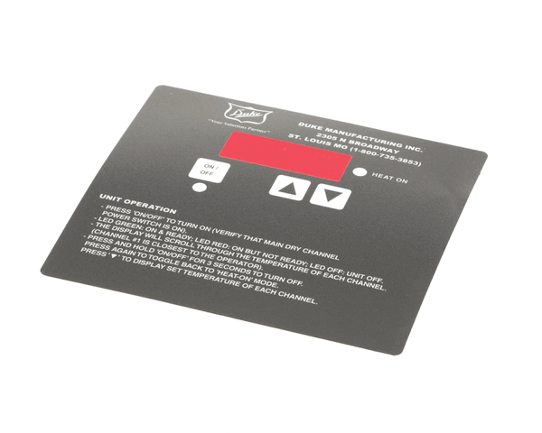 Duke 553532 Kit, Mylar Sz 3-Chn Control (DUK553532)