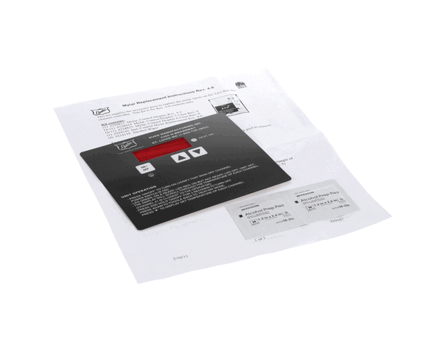 Duke 553533 Kit, Mylar Sz 6-Chn Control Repl Taco Be (DUK553533)