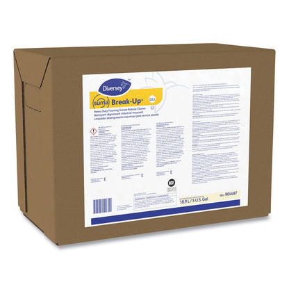 Diversey Suma Break-Up Heavy Duty Foaming Grease-Release Cleaner, 5 gal Envirobox (DVS904497)
