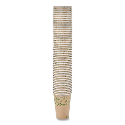 Dixie EcoSmart Recycled Hot/Cold Cups, 16 oz, Kraft Paper, 1,000/Carton (DXE2346R)