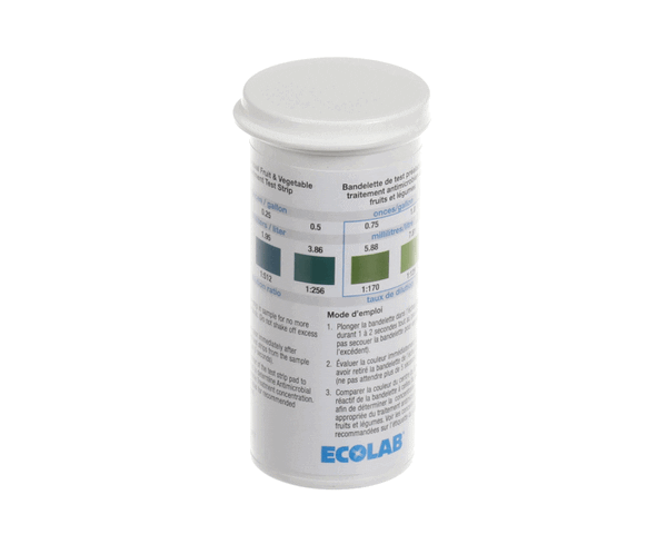 Ecolab 92332047 Fruit And Vegetable Treatment Test Strip (ECL92332047)