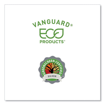 Eco-Products Vanguard Renewable and Compostable Sugarcane Bowls, 16 oz, White, 800/Carton (ECOEPBL16CNFA)