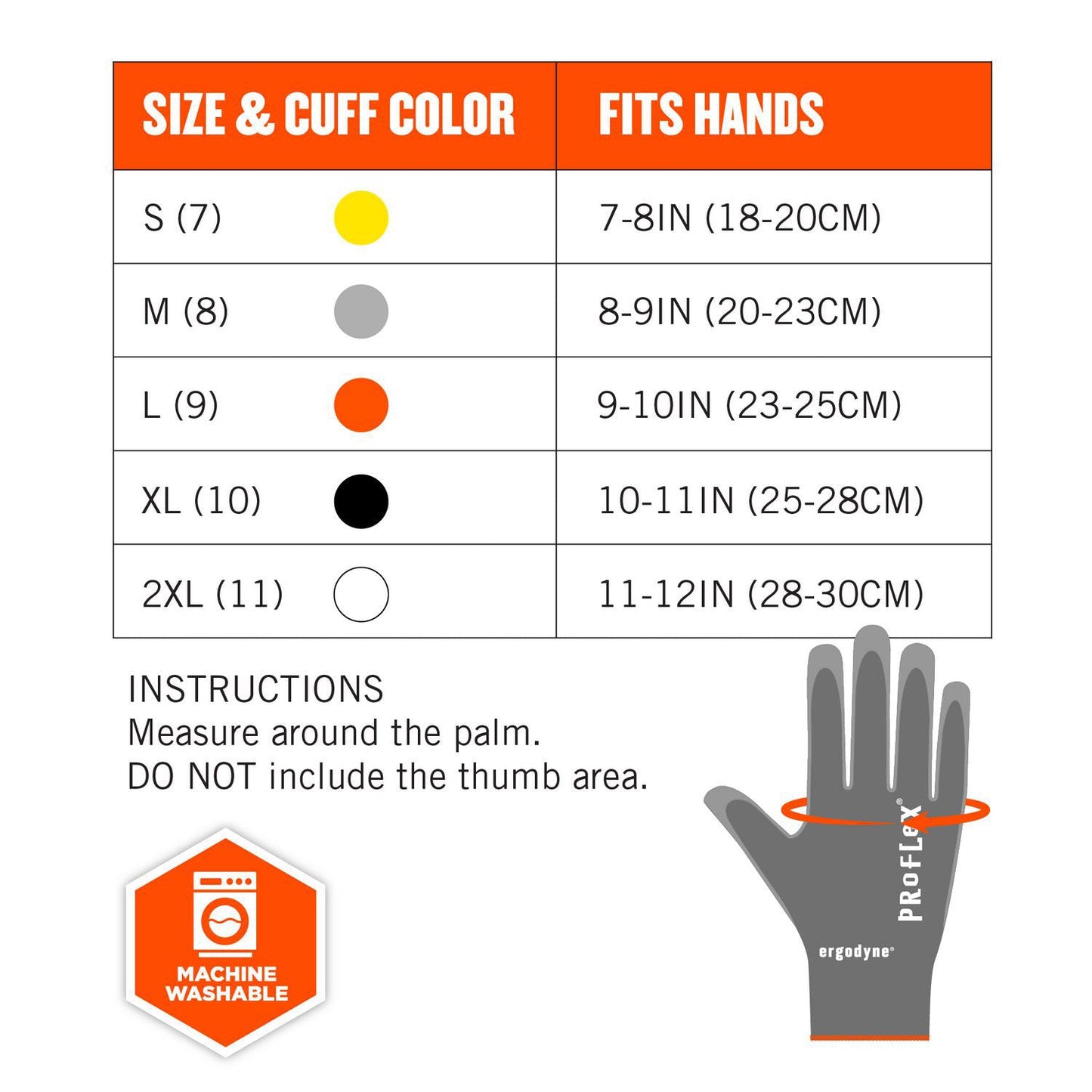 Ergodyne ProFlex 7044 ANSI A4 PU Coated CR Gloves, Gray, X-Small, Pair (EGO10491)