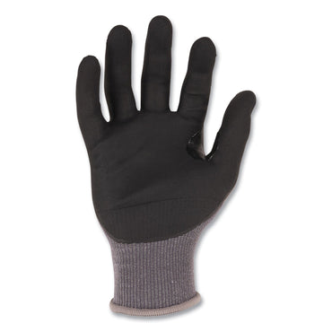 Ergodyne ProFlex 7043 ANSI A4 Nitrile Coated CR Gloves, Gray, X-Large, 1 Pair (EGO10525)