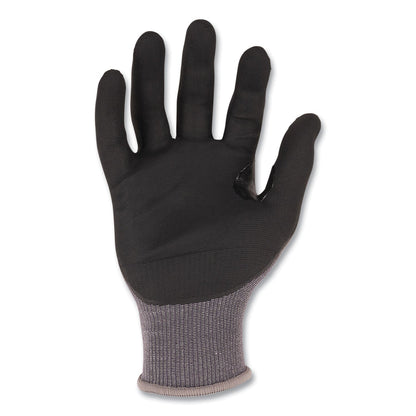 Ergodyne ProFlex 7043 ANSI A4 Nitrile Coated CR Gloves, Gray, 2X-Large, 1 Pair (EGO10526)