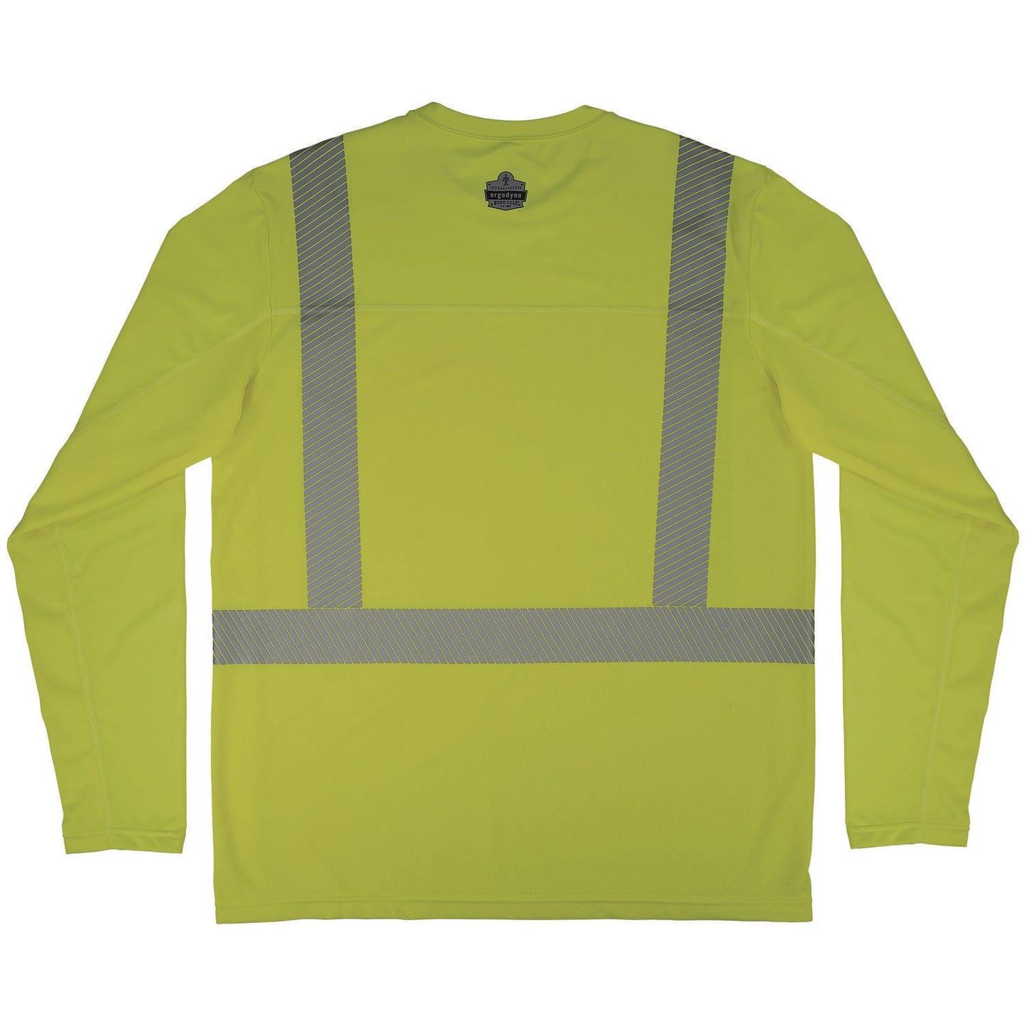 Ergodyne Chill-Its 6688 Type R Class 2 Cooling Hi-Vis Sun Shirt with UV Protection, L, Lime (EGO12138)
