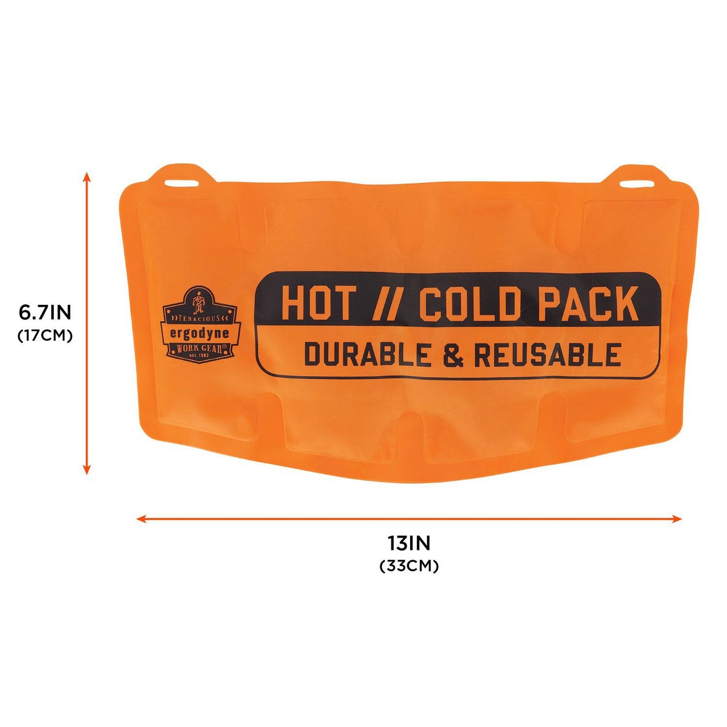 Ergodyne ProFlex 6275 Reusable Hot/Cold Pack Replacement, 13 x 6.7, 2/Pack (EGO12212)