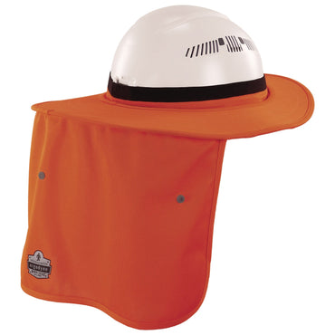 Ergodyne Chill-Its 6661 Universal Hard Hat Brim with Neck Shade, Orange (EGO12722)