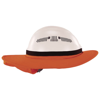 Ergodyne Chill-Its 6661 Universal Hard Hat Brim with Neck Shade, Orange (EGO12722)