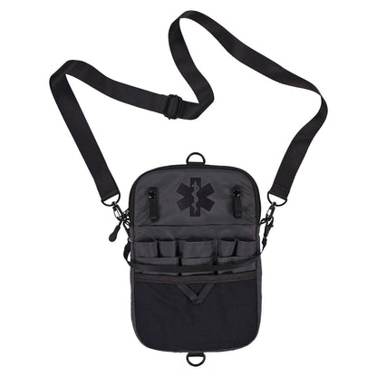 Ergodyne Arsenal 5717 Convertible Nurse Belt Bag, 10 Compartments, 7 x 10, Nylon, Black (EGO13720)