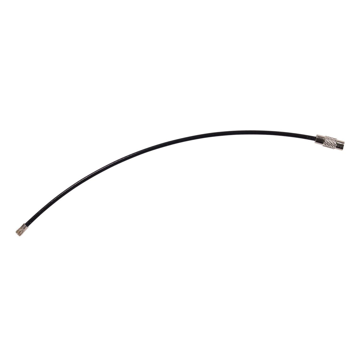 Ergodyne Arsenal 5719 Wire Cable Key Ring, 1.88" dia, Iron, Black, 10/Pack (EGO13722)