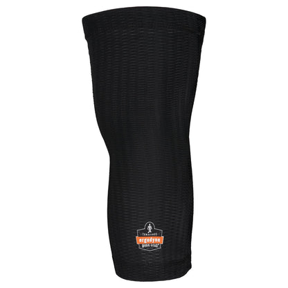Ergodyne ProFlex 550 Padded Knee Sleeves with 3-Layer Foam Cap, Slip-On, X-Large+, Black, Pair (EGO18553)