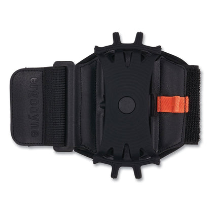 Ergodyne Squids 5545 Arm and Wrist Scanner Mount, Small, 7 x 8.5 x 1.5, Elastic, Black (EGO19143)