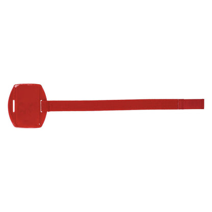 Ergodyne Squids 3386 Arm Band ID/Badge Holder, Vertical, Red 3.75 x 4.25 Holder, 2.5 x 4 Insert (EGO19955)