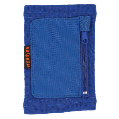Ergodyne Squids 3388 Wrist ID/Badge Holder, Vertical, Blue 3.5 x 5.5 Holder, 2.75 x 3.75 Insert (EGO19963)