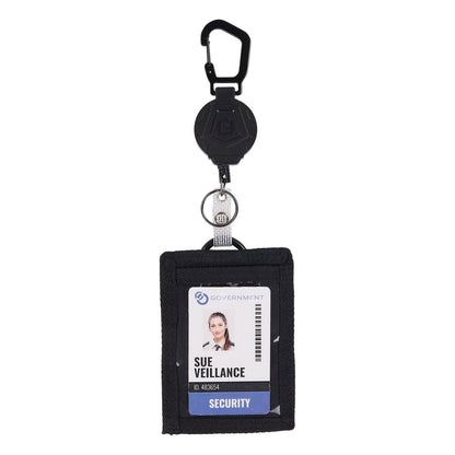 Ergodyne Squids 3391 ID/Badge Reel, Extends 32", Black (EGO19968)
