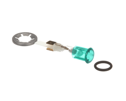 Electrolux Professional 005010 Green Pilot Lamp Assembly; Round; 230V (ELX005010)