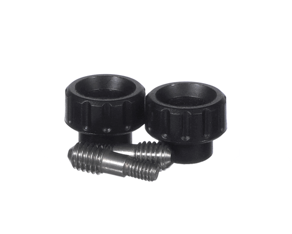 Electrolux Professional 0Dg6799 Black Knob; Kit 2Pcs (ELX0DG6799)