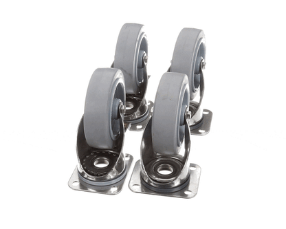 Electrolux Professional 880123 Kit 4 Swivelling Wheels - 2 With Brake (ELX880123)