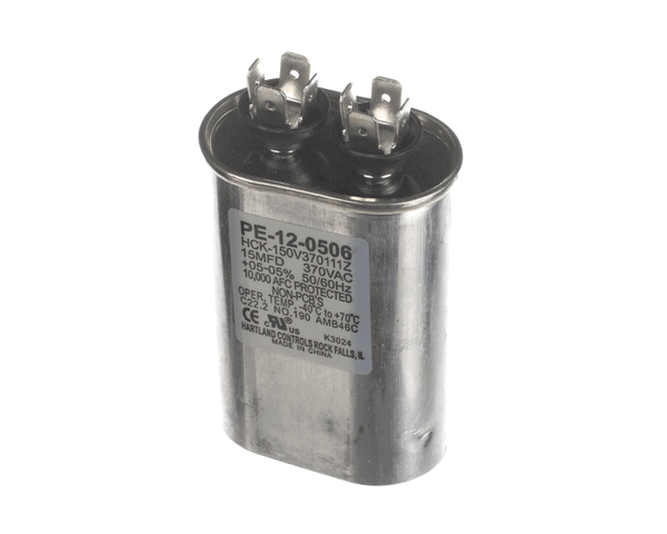 Enviro-Tec Pe-12-0506 Capac 15Mfd 370V Oval (ENTCPE-12-0506)