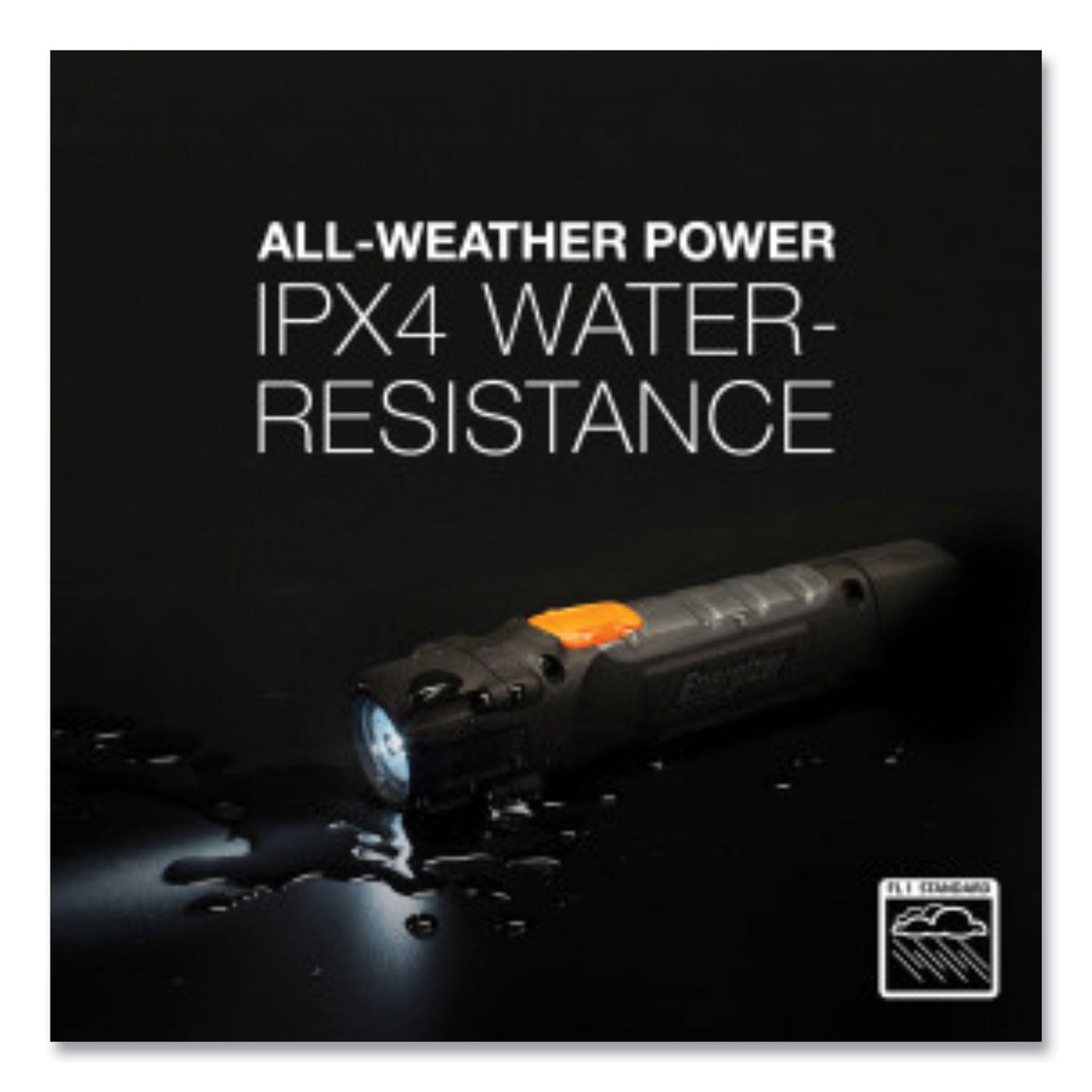 Energizer Hardcase Professional Task LED Flashlight, 2 AA Batteries  (Included), Black (EVETUF2AAPE)