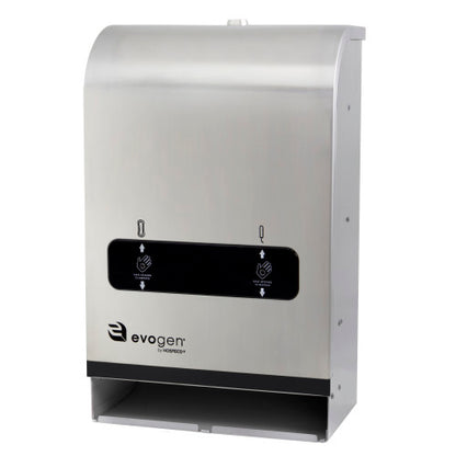 Hospeco® Evogen® Mini No-Touch Dual Menstrual Care Product Dispenser, Stainless Steel (HOSEVNT4-SS)