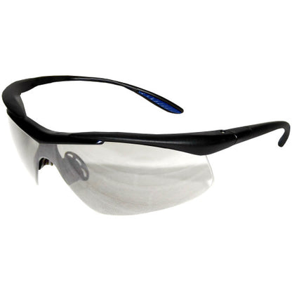 Safety Zone® Comfort Safety Glasses, Clear Lens & Black Frame, 12/Box (SZNEW-C200C)