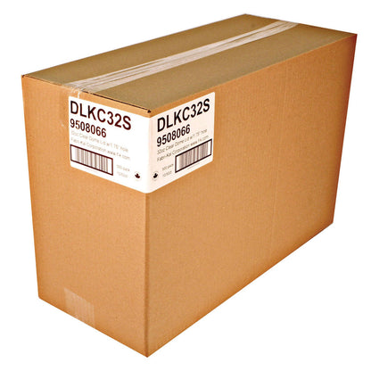 Fabri-Kal Kal-Clear/Nexclear Drink Cup Lids, Dome Lid, Fits 32 oz Cold Cups, Clear, 500/Carton (FABDLKC32S)