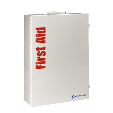 First Aid Only 150 Person ANSI B 4 Shelf Cabinet, 1,462 Pieces, Metal Case (FAO91341)