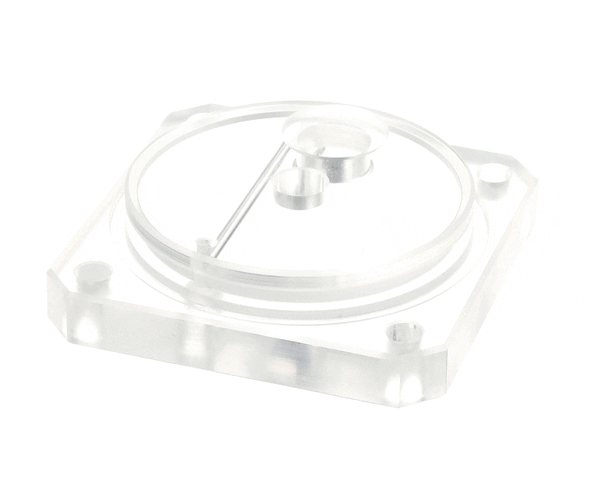 FBD 19-0161-0001 Faceplate, Acrylic Clear (FBD19-0161-0001)