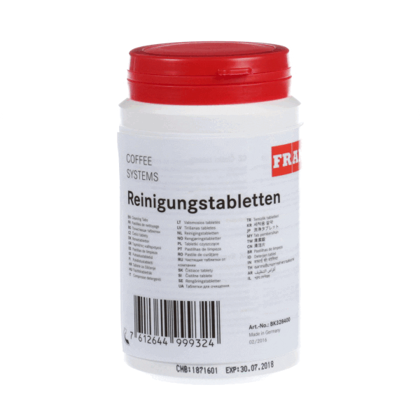 Franke Foodservice Coffee 154430 Cleaning Tablets 100Pcs. At 2. (FFC154430)