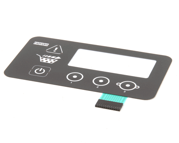 Franke Foodservice System 19004324 F3D3 Keypad Artwork (Black) (FFS19004324)