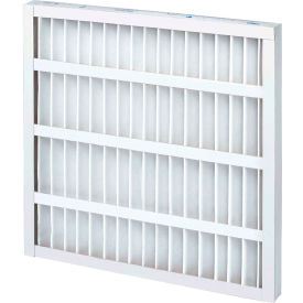 Global Industrial Pleated Air Filter, 16 X 16 X 2", MERV 8, Standard Capacity, Self-Supported (WBB2318882)
