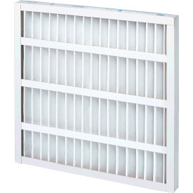 Global Industrial Pleated Air Filter, 16 X 20 X 2", MERV 8, Standard Capacity, Self-Supported (WBB2308757)