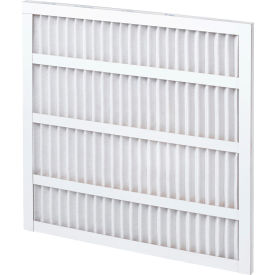 Global Industrial Pleated Air Filter, 16 X 20 X 1", MERV 8, Standard Capacity, Self-Supported (WBB2308761)