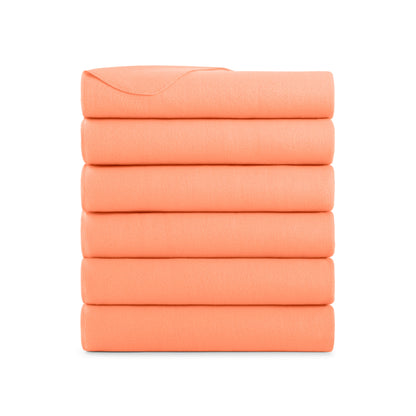 Arkwright Home® Cozy Soft Polar Fleece Throw 50x60 Coral, 24/Case (FLC-PLR-5060-6PK-CO)