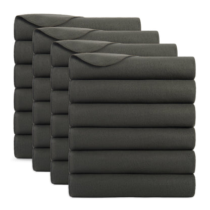 Arkwright Home® Cozy Soft Polar Fleece Throw 50x60 Dark Grey, 24/Case (FLC-PLR-5060-6PK-DG)