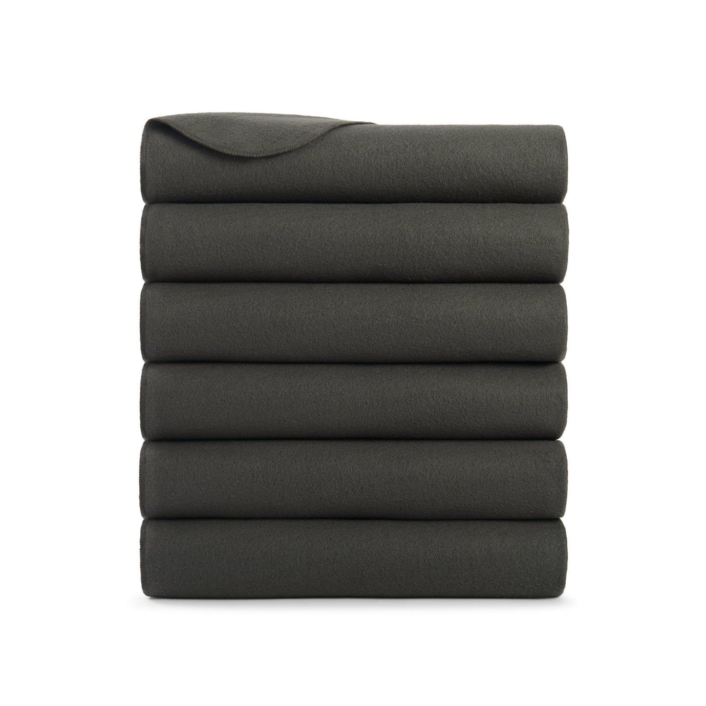 Arkwright Home® Cozy Soft Polar Fleece Throw 50x60 Dark Grey, 24/Case (FLC-PLR-5060-6PK-DG)