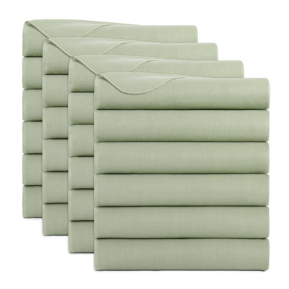 Arkwright Home® Cozy Soft Polar Fleece Throw 50x60 Green, 24/Case (FLC-PLR-5060-6PK-GR)