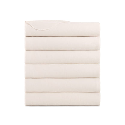 Arkwright Home® Cozy Soft Polar Fleece Throw 50x60 Ivory, 24/Case (FLC-PLR-5060-6PK-IV)
