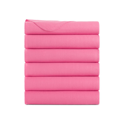 Arkwright Home® Cozy Soft Polar Fleece Throw 50x60 Pink, 24/Case (FLC-PLR-5060-6PK-PK)