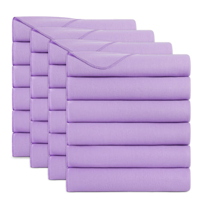 Arkwright Home® Cozy Soft Polar Fleece Throw 50x60 Purple, 24/Case (FLC-PLR-5060-6PK-PU)