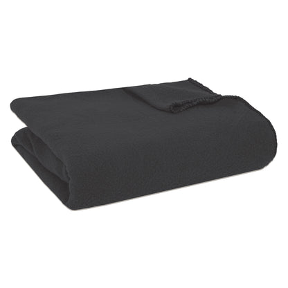 Arkwright Home® Cozy Soft Polar Fleece Throw 50x60 Black, 24/Case (FLC-PLR-5060-6PK-BK)