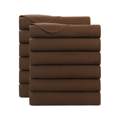 Arkwright Home® Cozy Soft Polar Fleece Throw 50x60 Brown, 12/Case (FLC-PLR-5060-BR)
