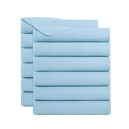 Arkwright Home® Cozy Soft Polar Fleece Throw 50x60 Light Blue, 12/Case (FLC-PLR-5060-LB)